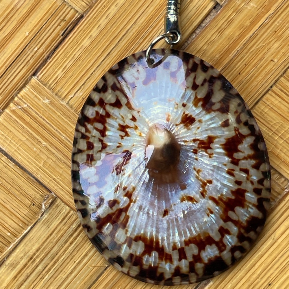 Beautiful shell purse charm/keychain, vintage - Picture 7 of 7
